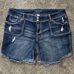 Maurice’s Plus Size 20 Jean Shorts